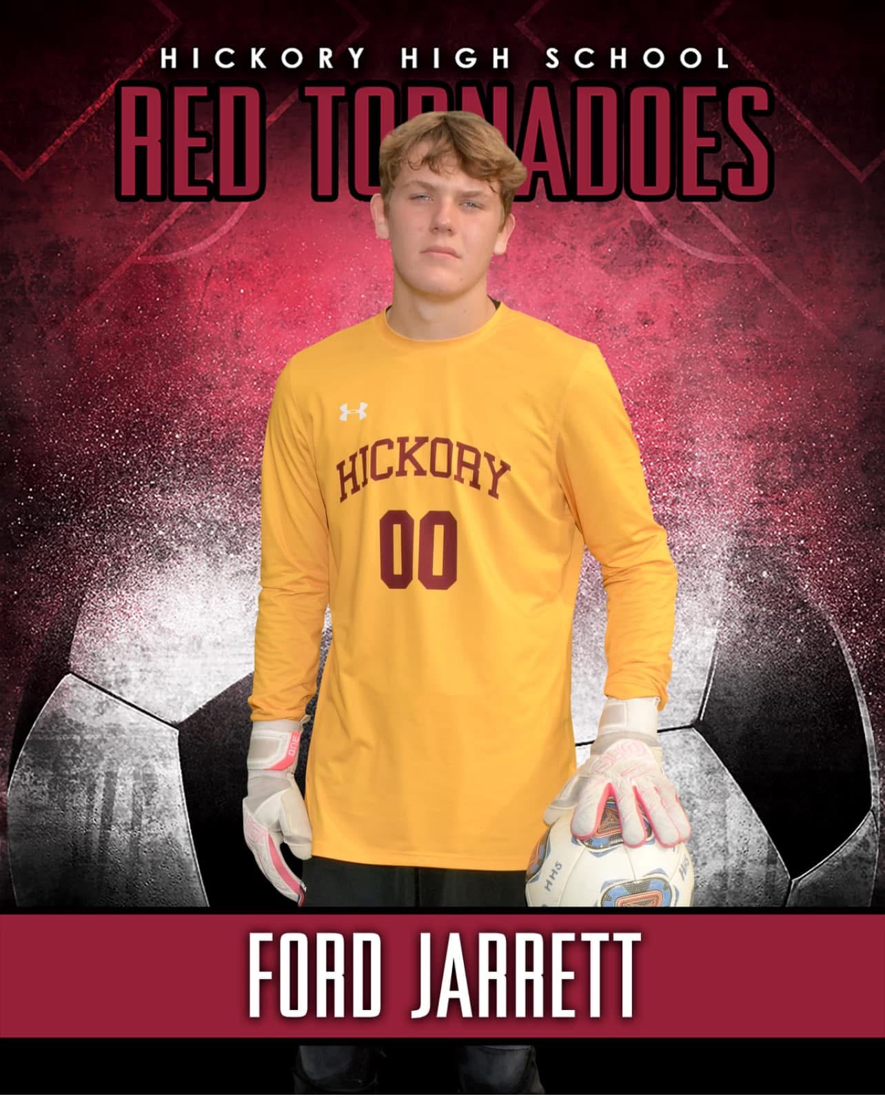 Ford Jarrett recruiting style graphic